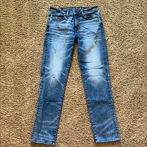 American Eagle Outfitters Blue Slim Jeans with Modern Fit